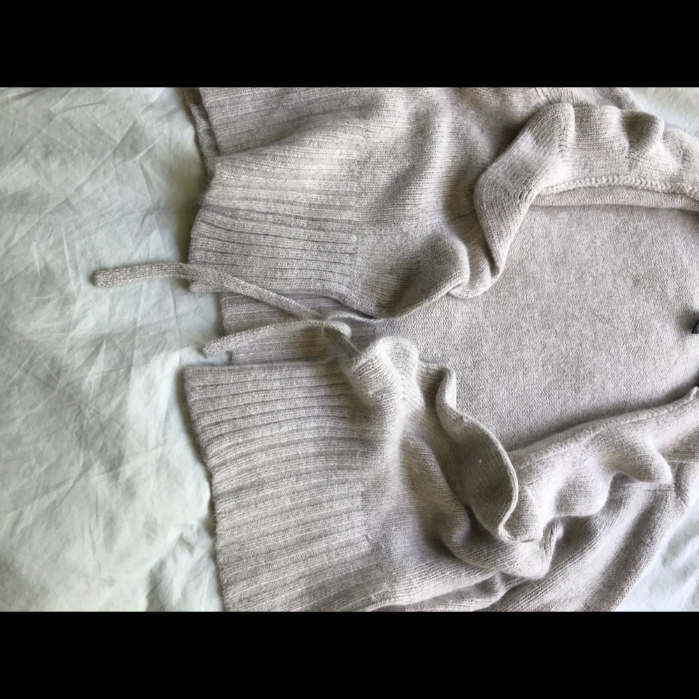 Angora Wool Cardigan Ruffle - Picture 6 of 8